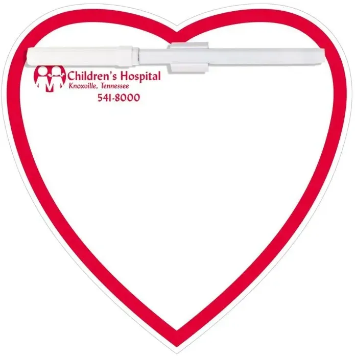Memo Board Heart w/ Mag