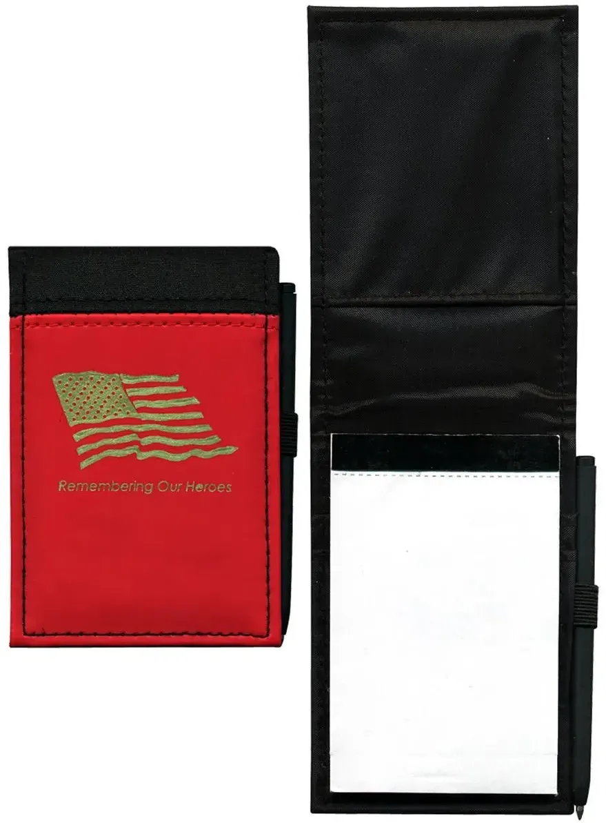 Personalized Logo Memo Book with Black Pen