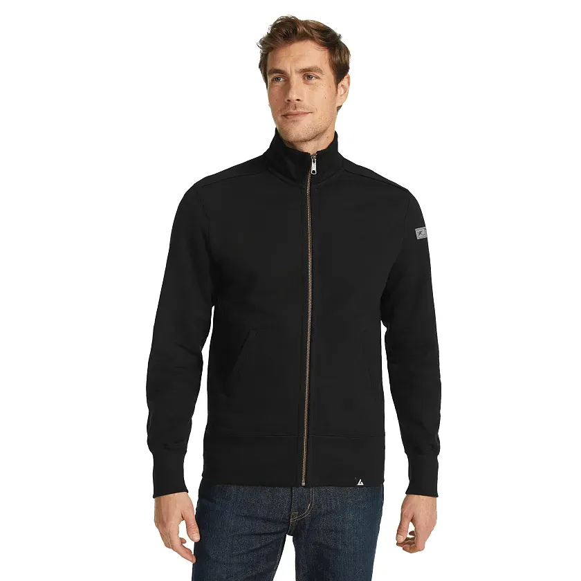 Customized American Giant Moto Full Zip Jacket for Men