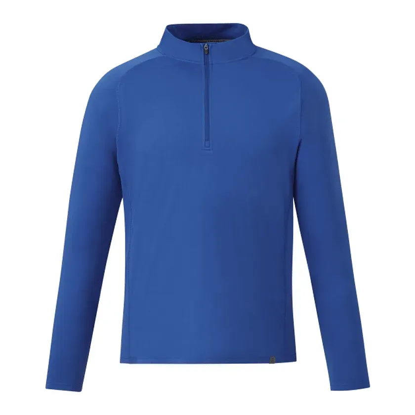 Branded Eco Knit Performance Half Zip for Men