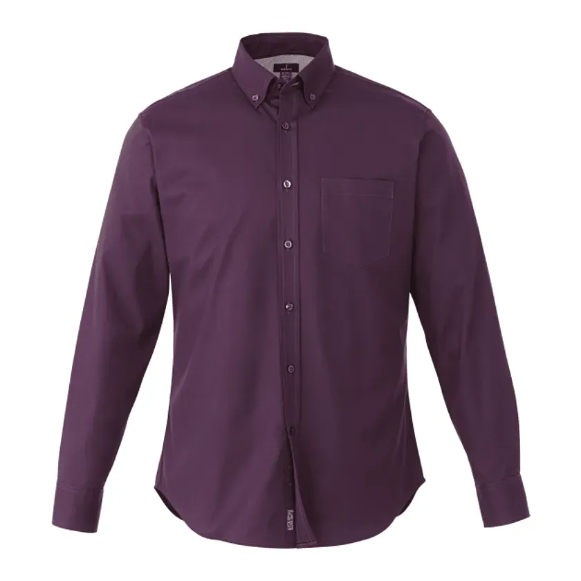 Custom Branded Men's WILSHIRE Long Sleeve Button-Up Shirt