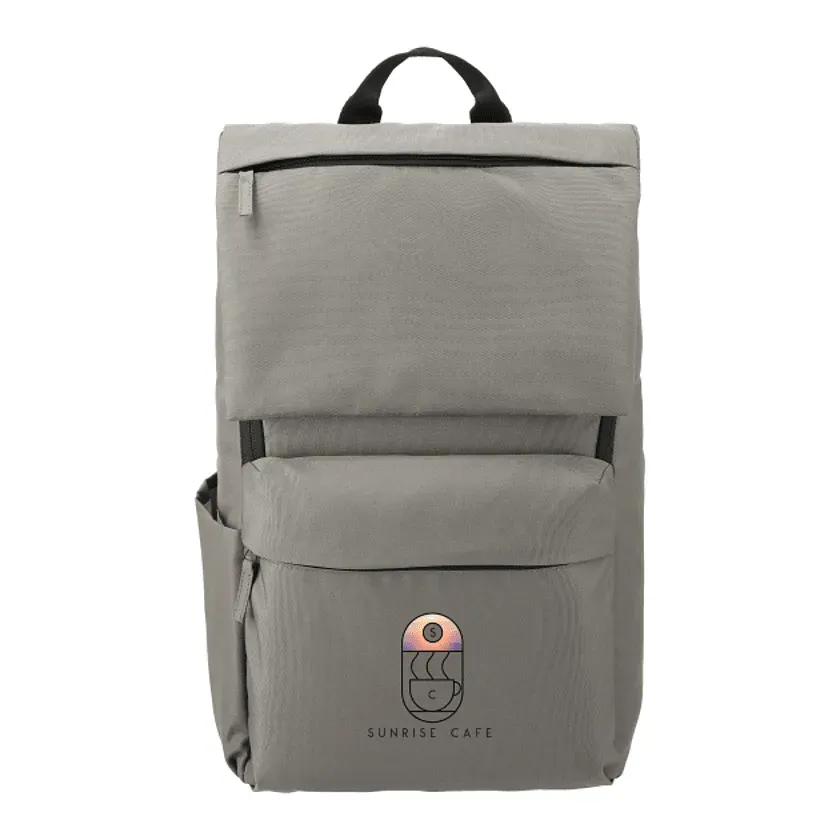 Custom Merritt Recycled Computer Backpack - Fits 15" Laptop