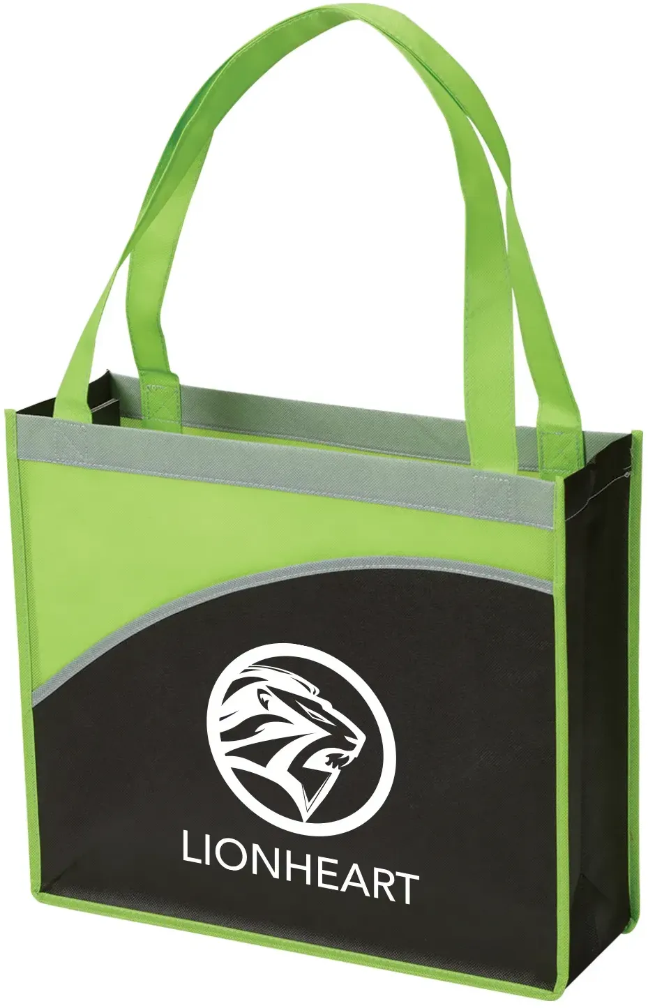 Custom Curve Non-Woven Tote Bag