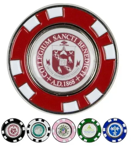 Custom Metal Magnetic Poker Chip Ball Marker