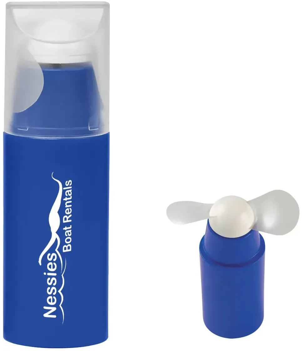 Promotional Mini Fan With Removable Cap