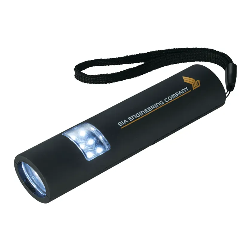 Personalized Mini Grip Magnetic Flashlight - Slim & Bright COB LED