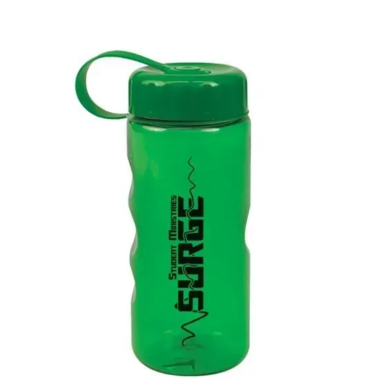 Custom Tritan™ Sports Bottle - 22 oz. with Tethered Lid