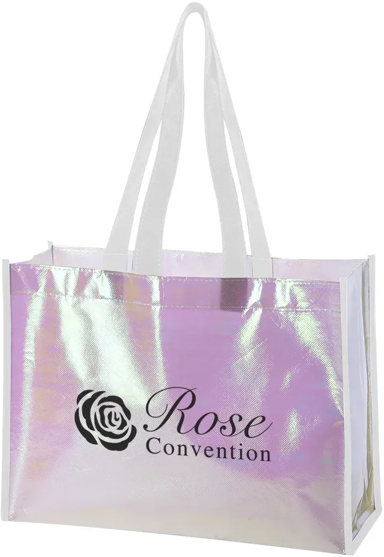 Mini Pearl Laminated Non-Woven Tote Bag