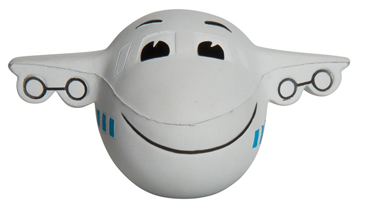 Mini Airplane with Smile Stress Reliever