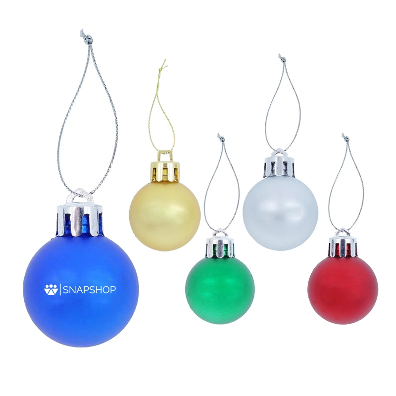 Mini Shatterproof Christmas Ornament