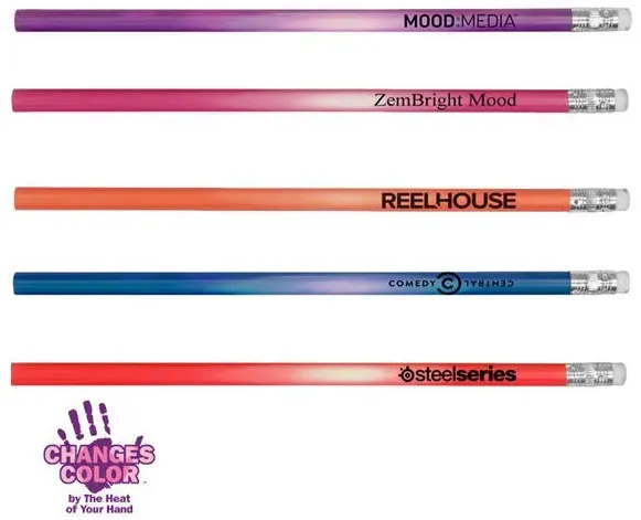 Color-Changing Arctic Mood Pencil with Custom Logo