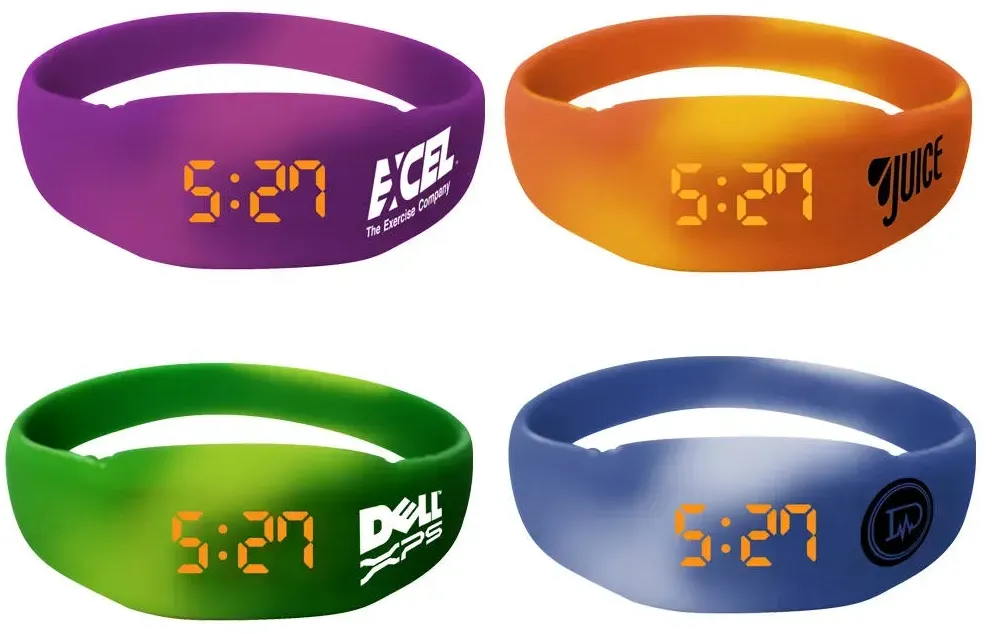 Color-Changing Mood Watch with Date Display