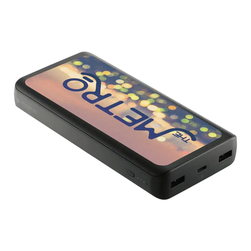 Custom mophie® Power Boost USB-C Power Bank (20,000 mAh)
