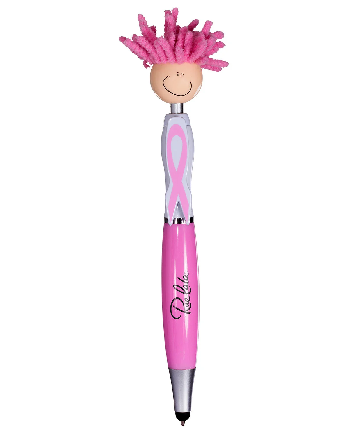 MopToppers Breast Cancer Awareness Screen Cleaner With Stylus Pen