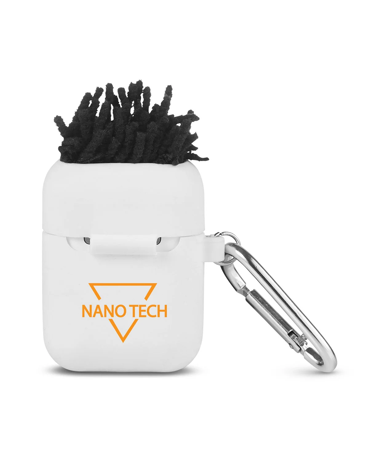 MopToppers Silicone Earbud Case With Carabiner