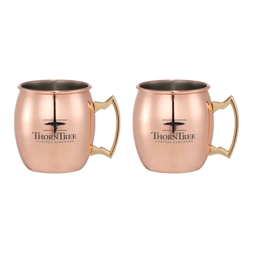 Custom Moscow Mule Mug Gift Set (4 Piece)