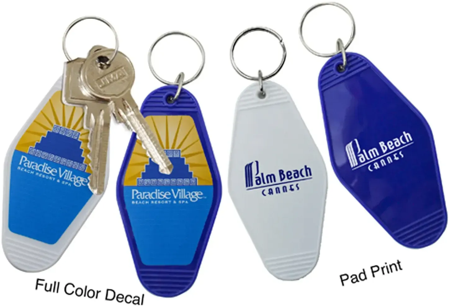 Custom Motel Key Tag