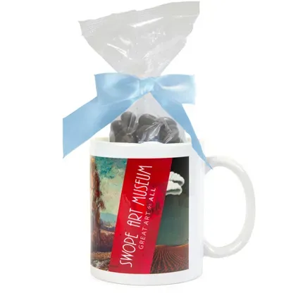 Mug with Dark Chocolate Almonds Mug Drop