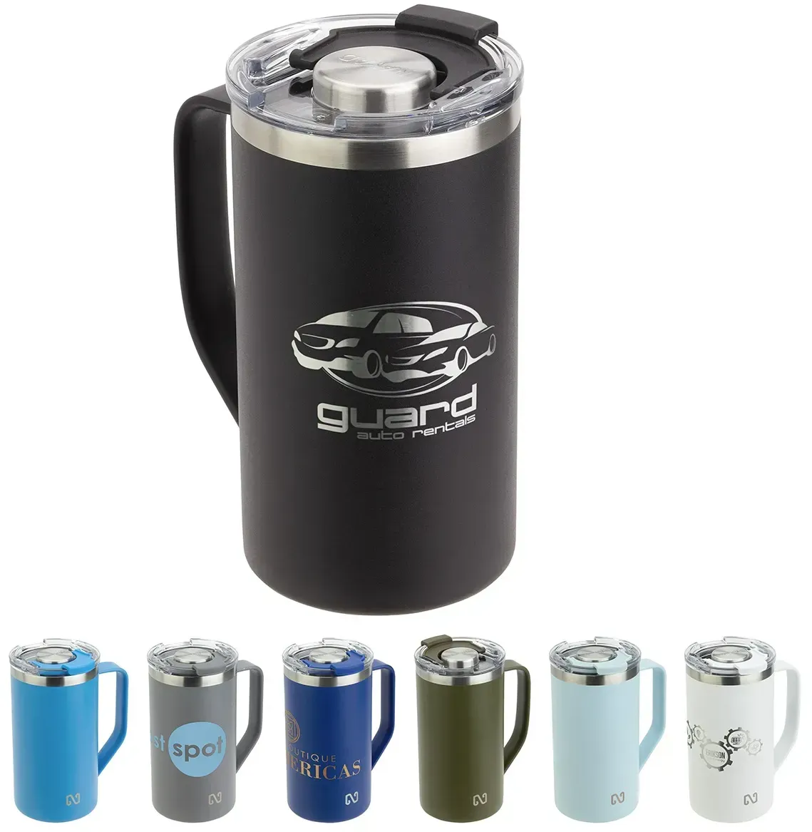 Custom Stainless Metro Mug - 20 oz