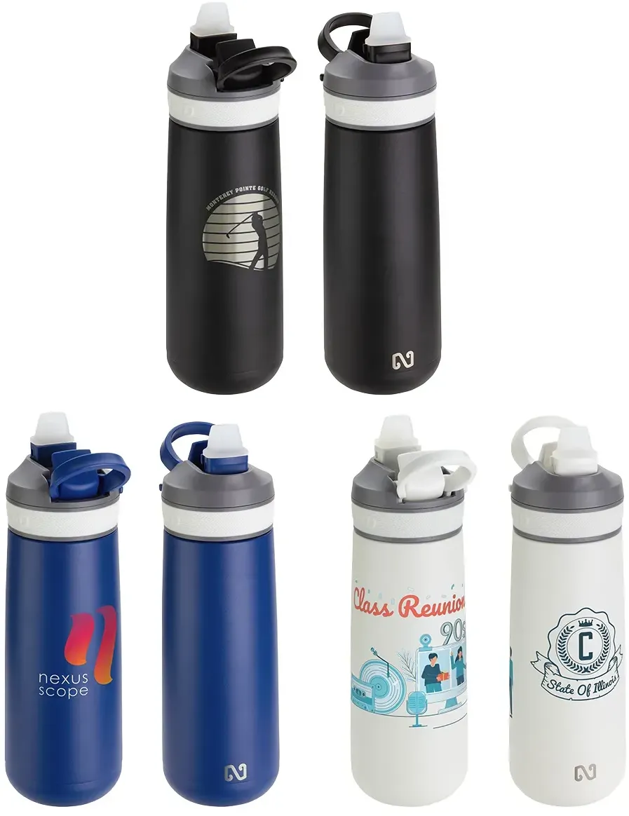 Custom Branded Stainless Double Wall Bottle (23 oz)