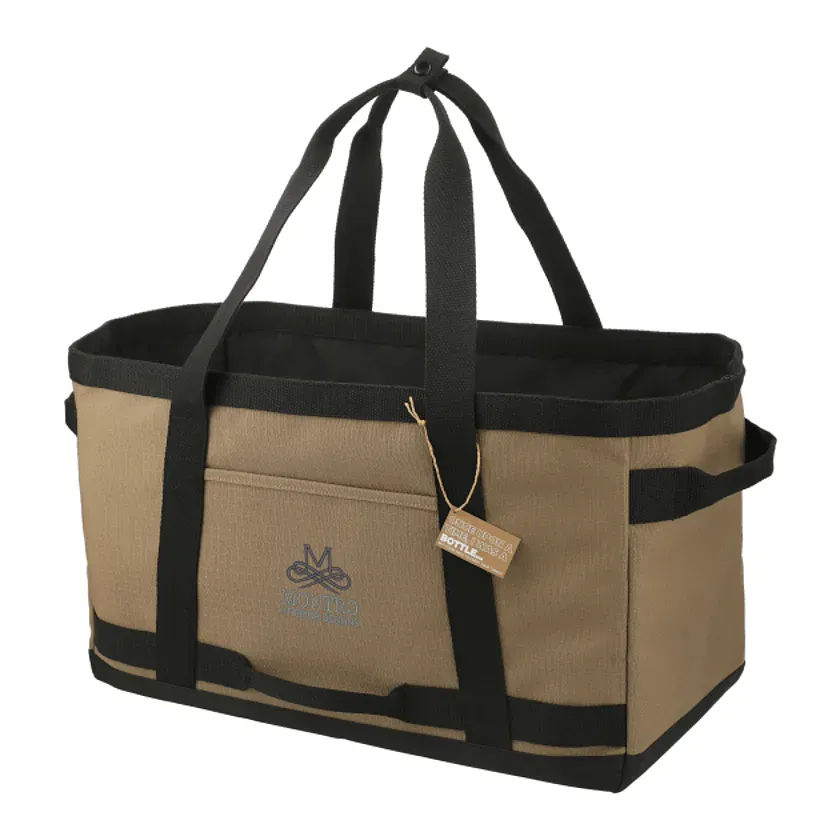 Personalized NBN Recycled Utility Tote with Pouch
