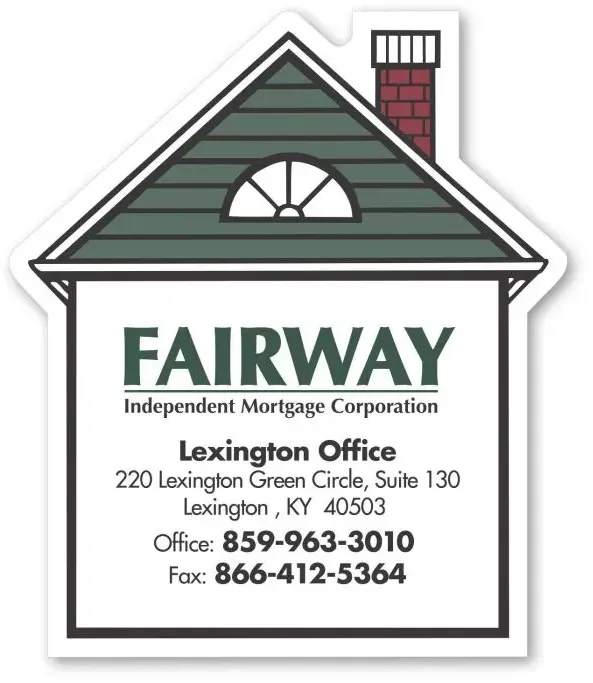 Custom Printed New House Magnet