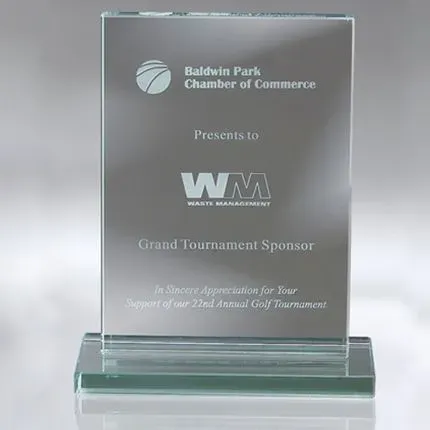 Newell Vertical Rectangular Plaque