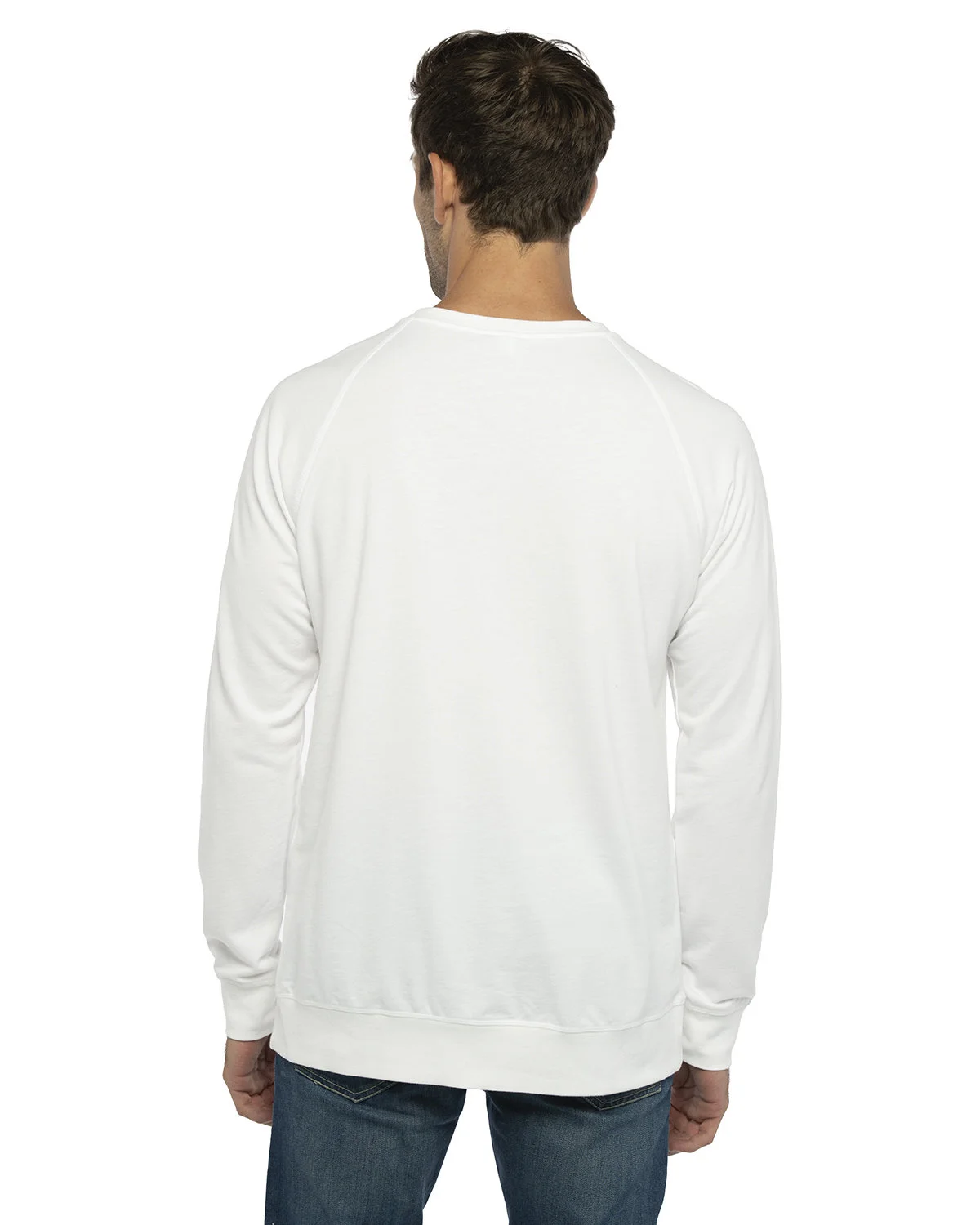 Next Level Apparel Unisex Laguna French Terry Raglan Sweatshirt