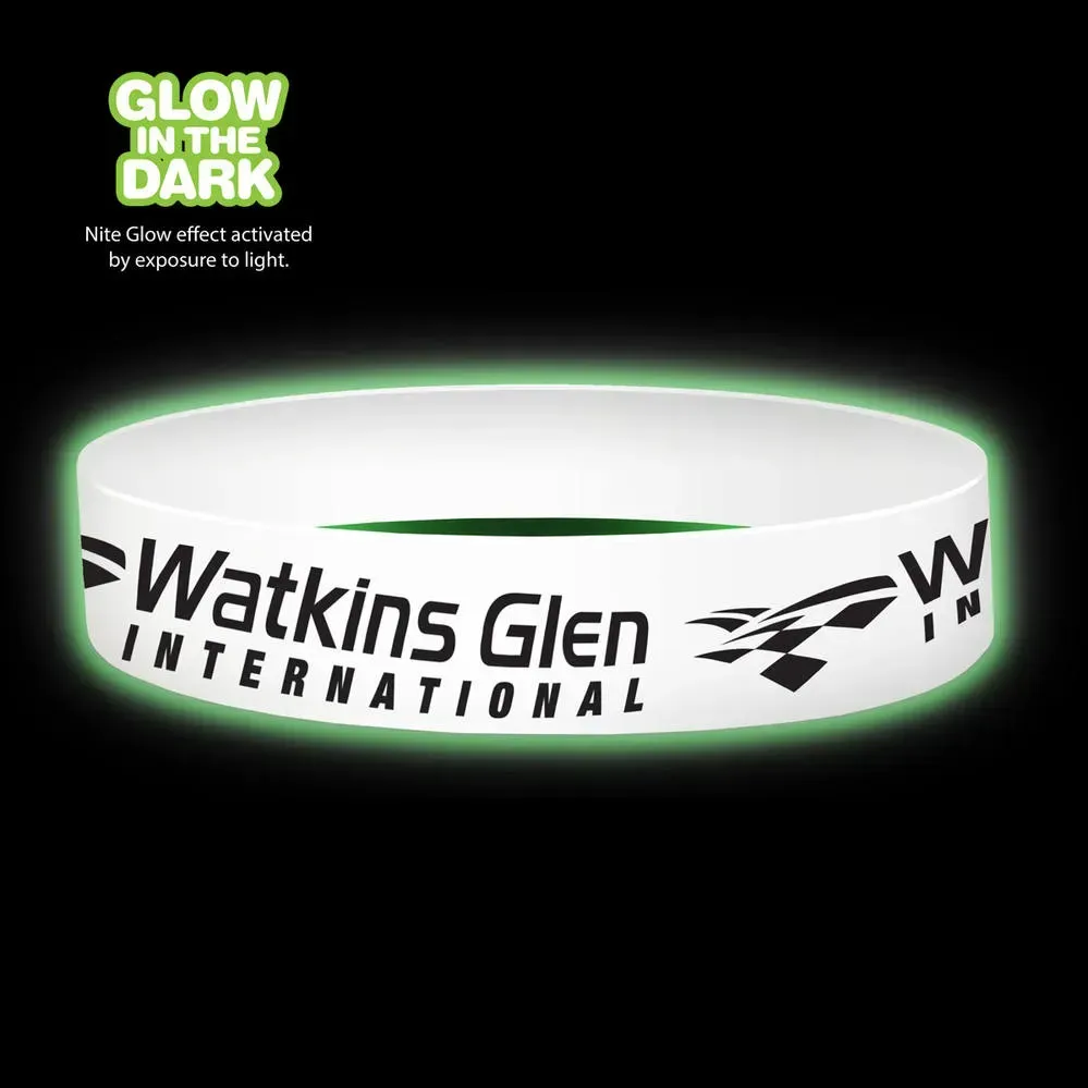 Glow-in-the-Dark Customizable Promo Bracelet