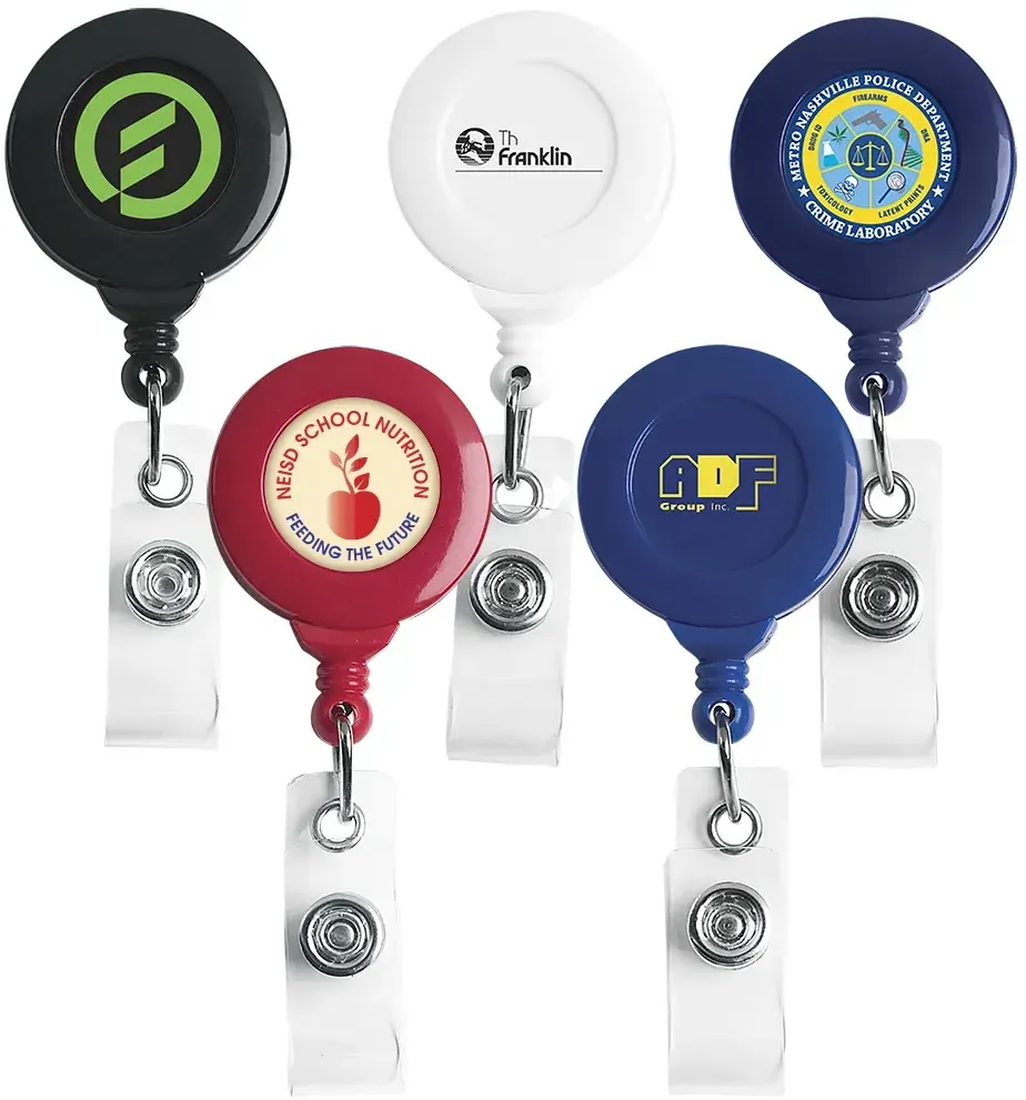 Custom Logo Badge Reel