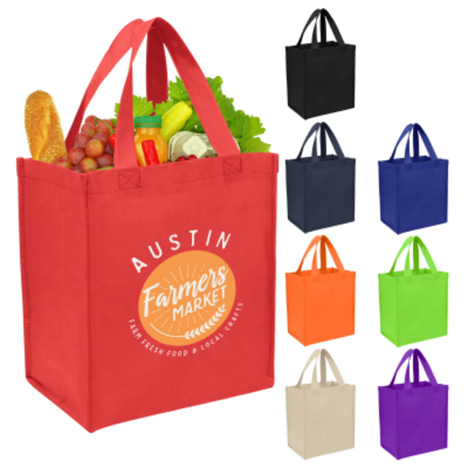 Custom Non-Woven Shopping Tote Bag