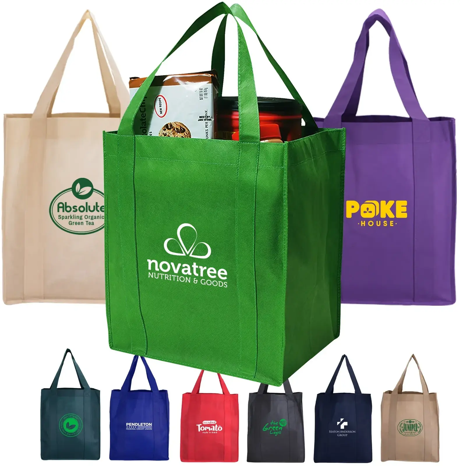 North Park - Non-Woven Shopping Tote Bag