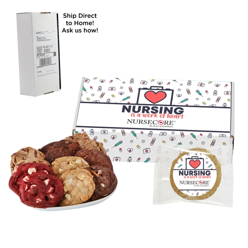 Nurse Cookie Gift Set in Mailer Box