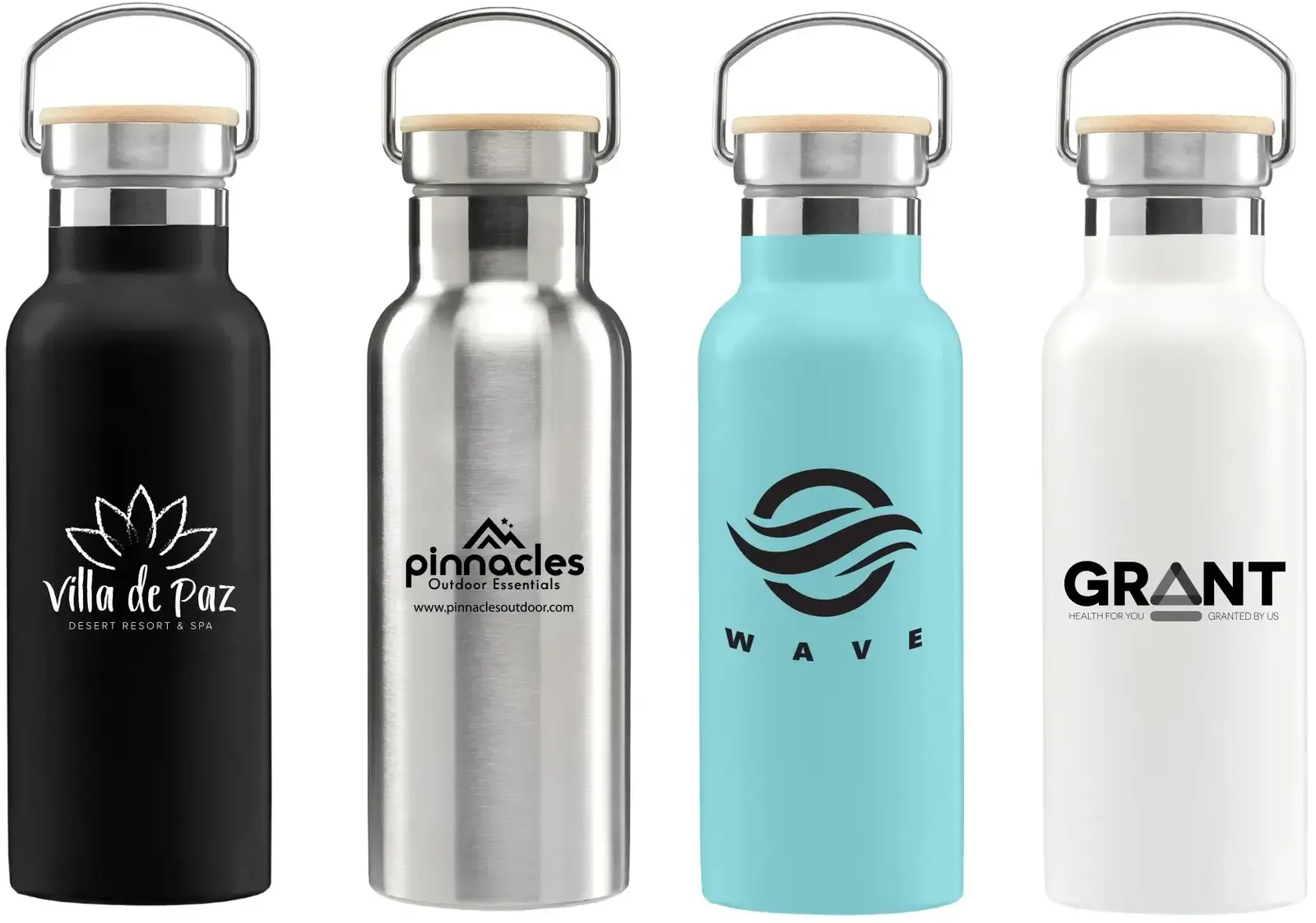 Oahu - 17 oz. Double-Wall Stainless Canteen Bottle