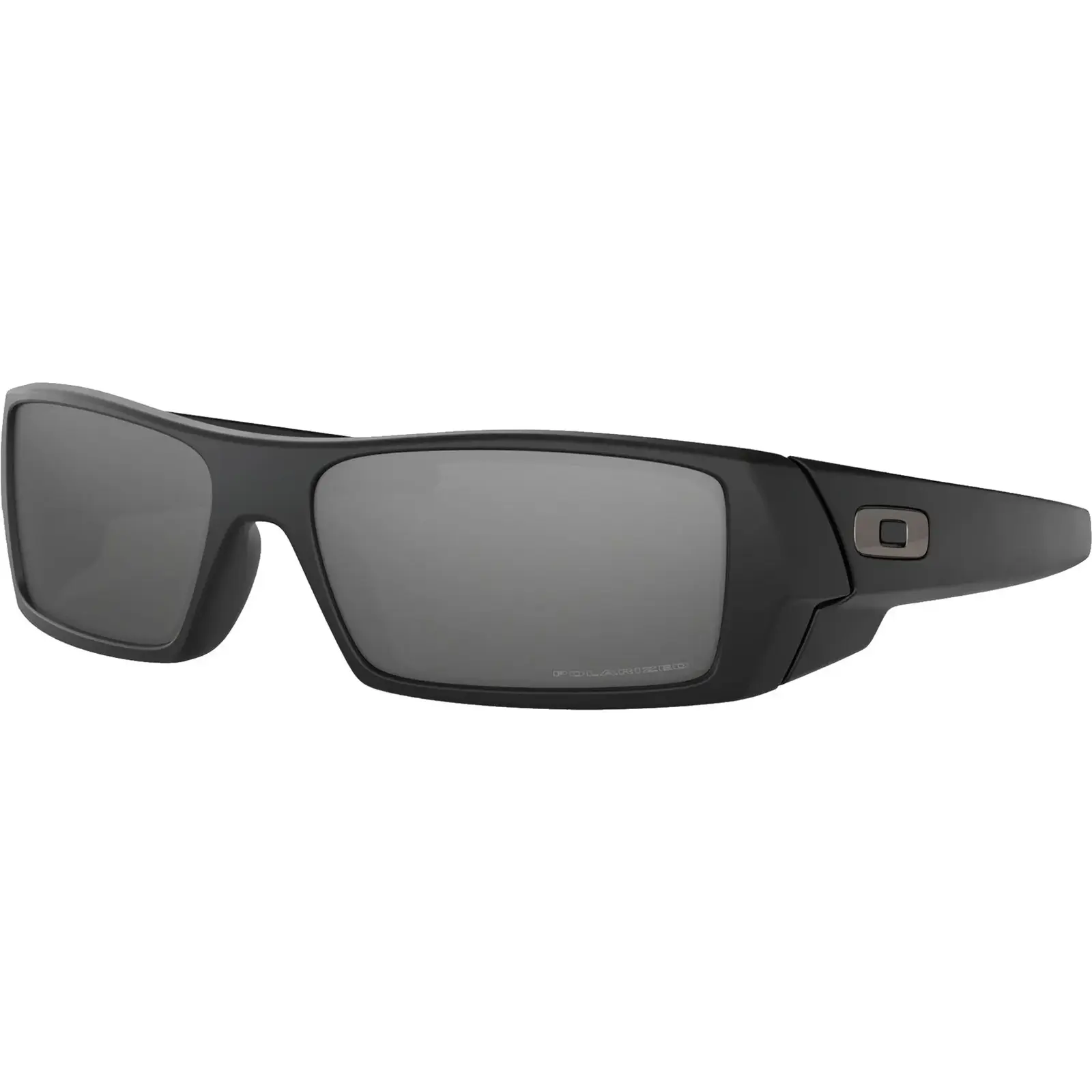 Oakley Gascan Sunglasses: Matte Black/Black Iridium Polarized