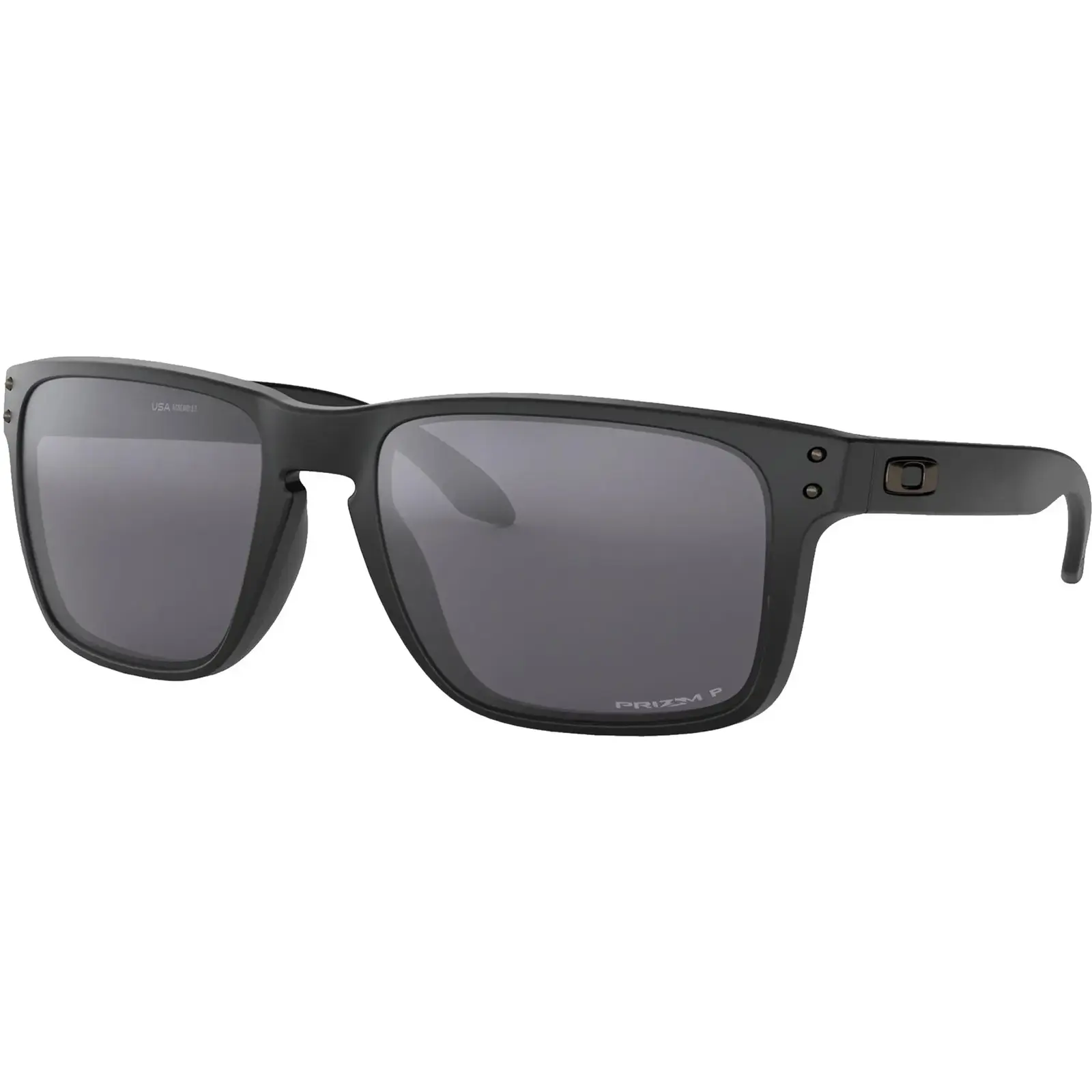 Oakley Holbrook XL Sunglasses: Matte Black/Prizm Black Polarized