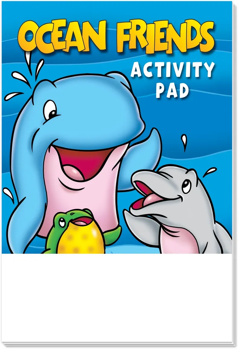 Customized Ocean Friends Activity Pad