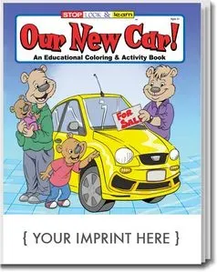 Our New Car Coloring and Activity Book