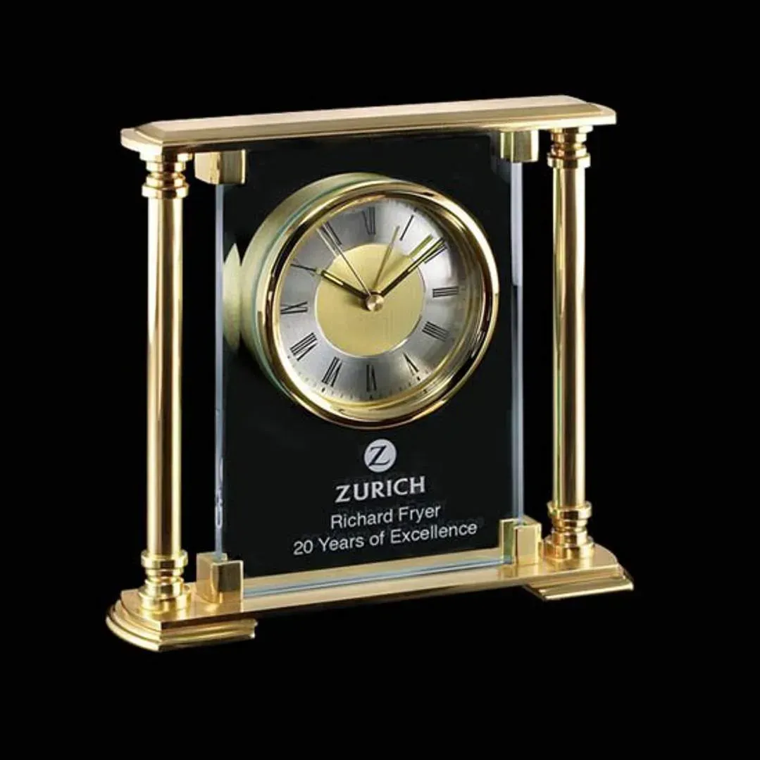 Custom Gold Parkington Mantle Clock