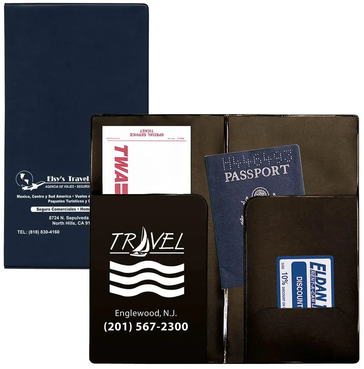 Custom Logo Passport Case