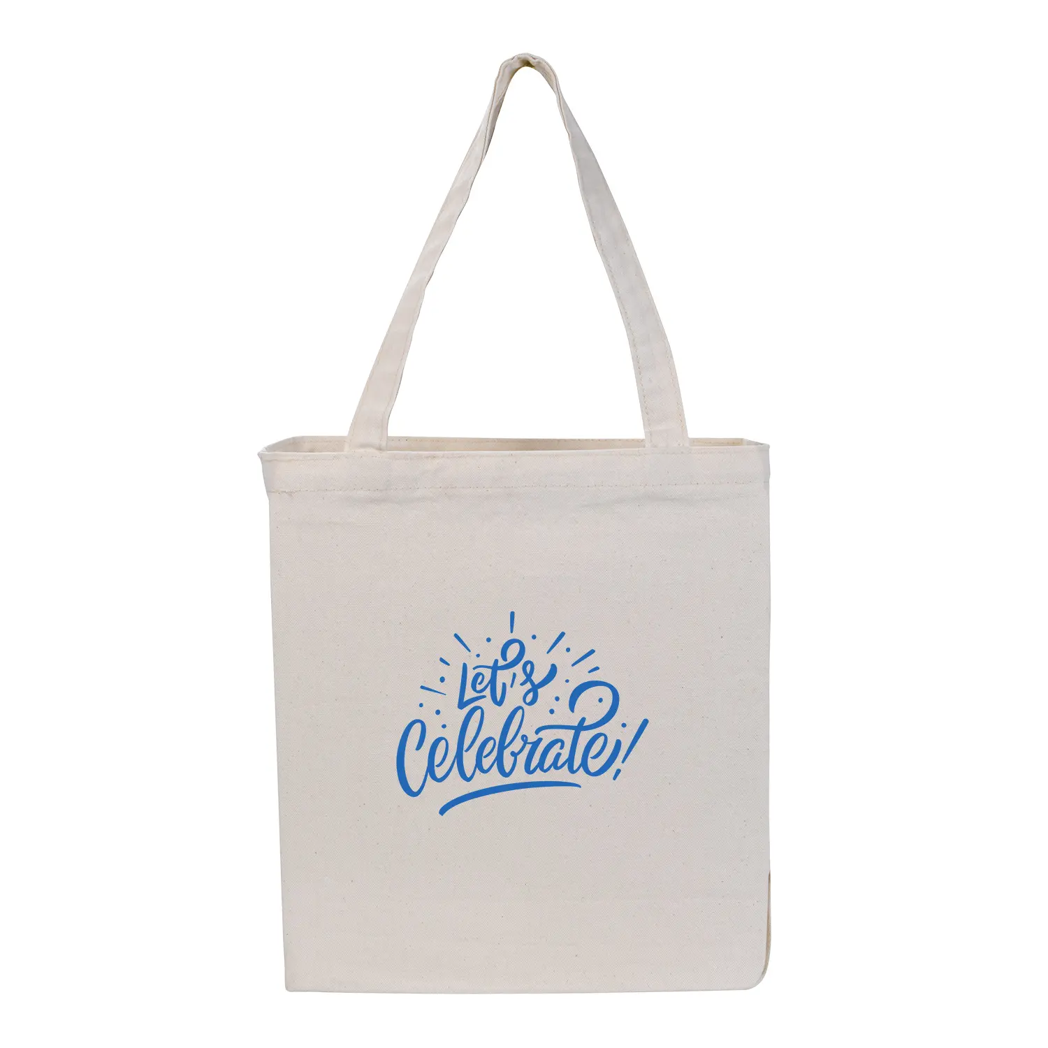 Patriotic Gusseted Cotton Tote Bag