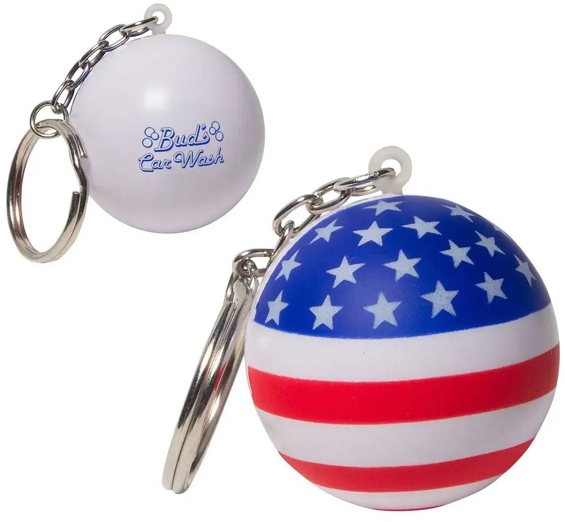 Customized Promotional Stress Reliever Key Chain