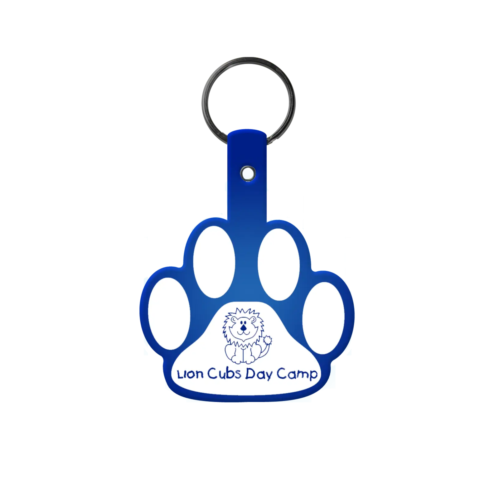 Paw Flexible Key Tag