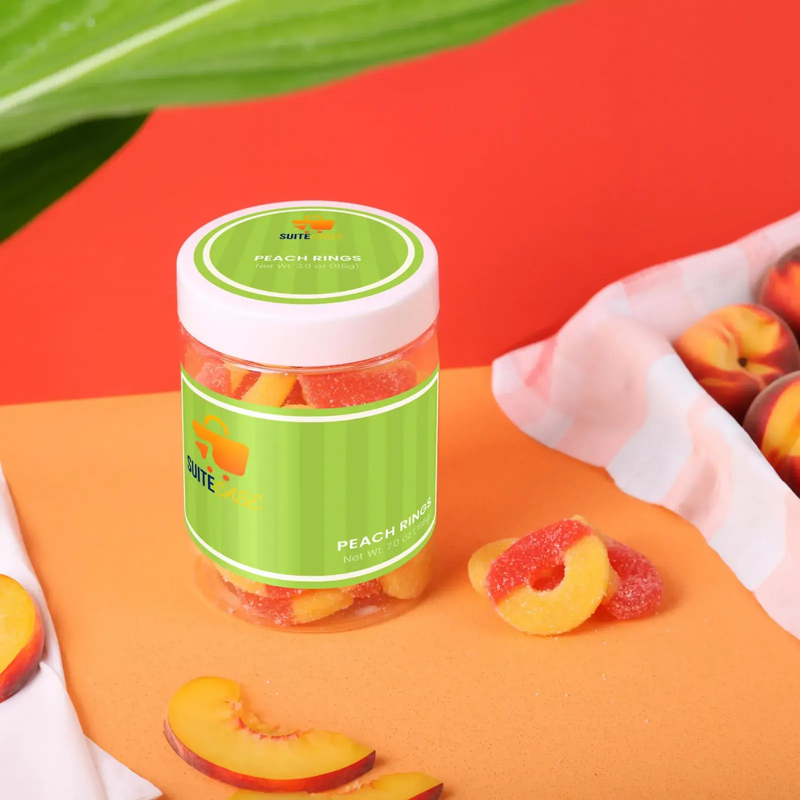 Peach Rings: Large Jar