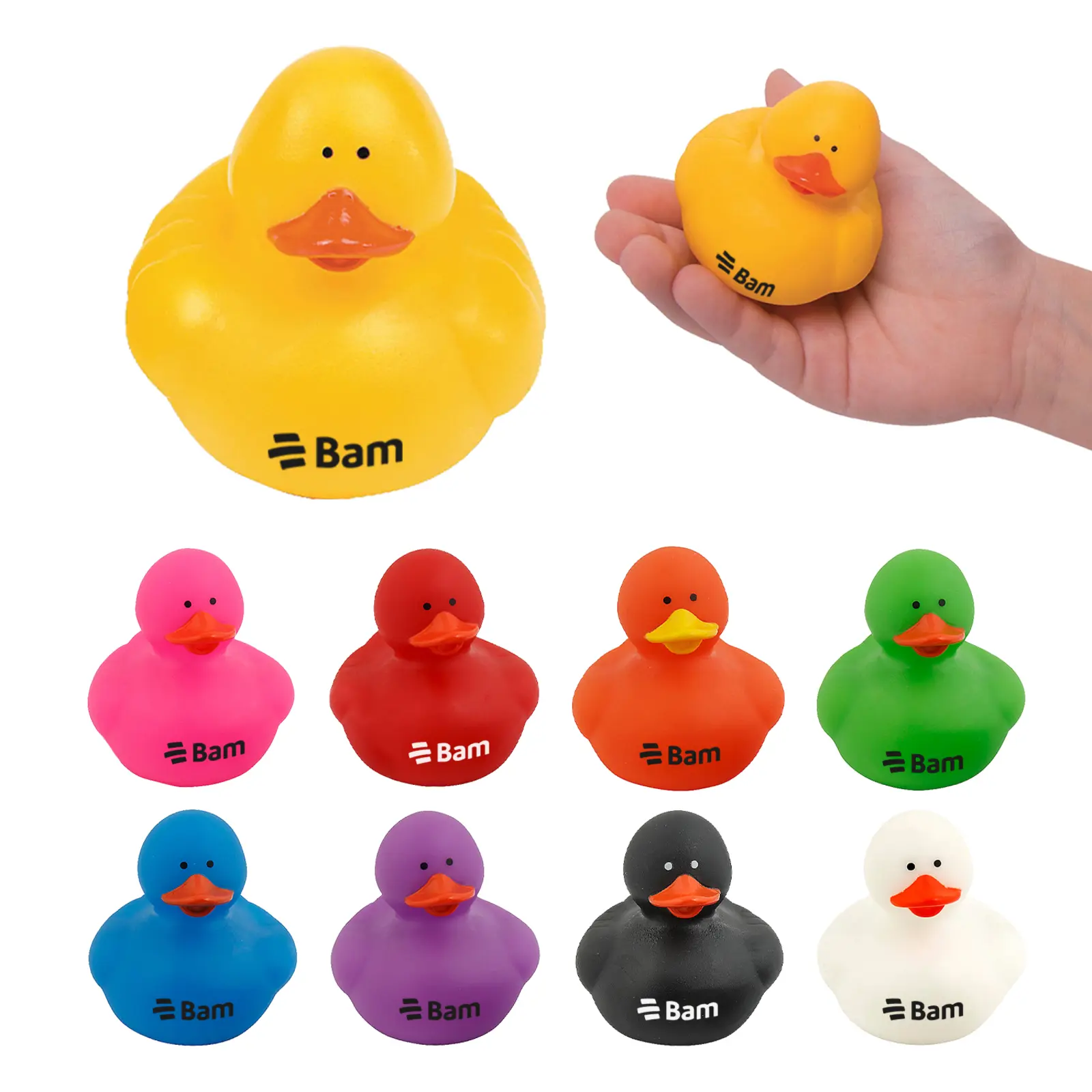 Personalized Colorful Rubber Duck