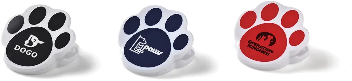 Customized Pet Paw Magnetic Clip