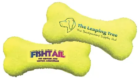 Pet Products Toy Bone Shaped Tennis Balls