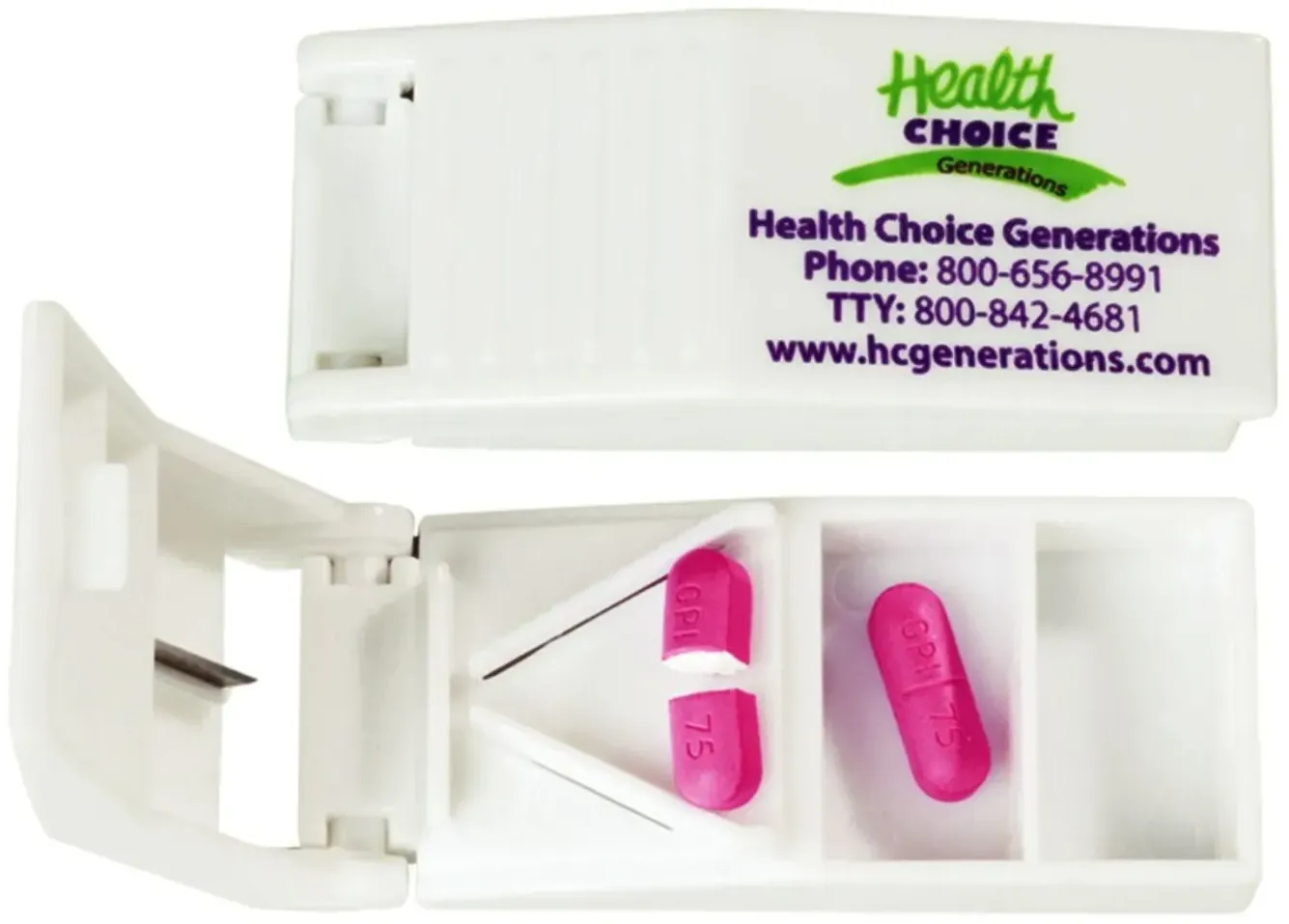 Personalized Pill Box & Cutter