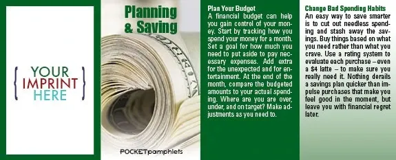 Planning & Saving Pocket Pamphlet