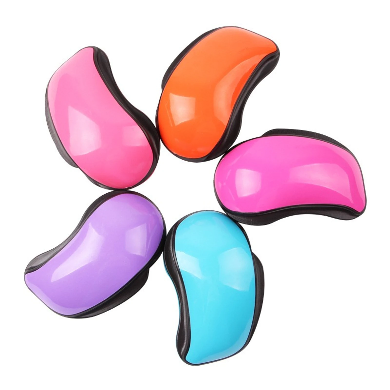 Plastic Mouse Shape Massage Comb Detangler Brush